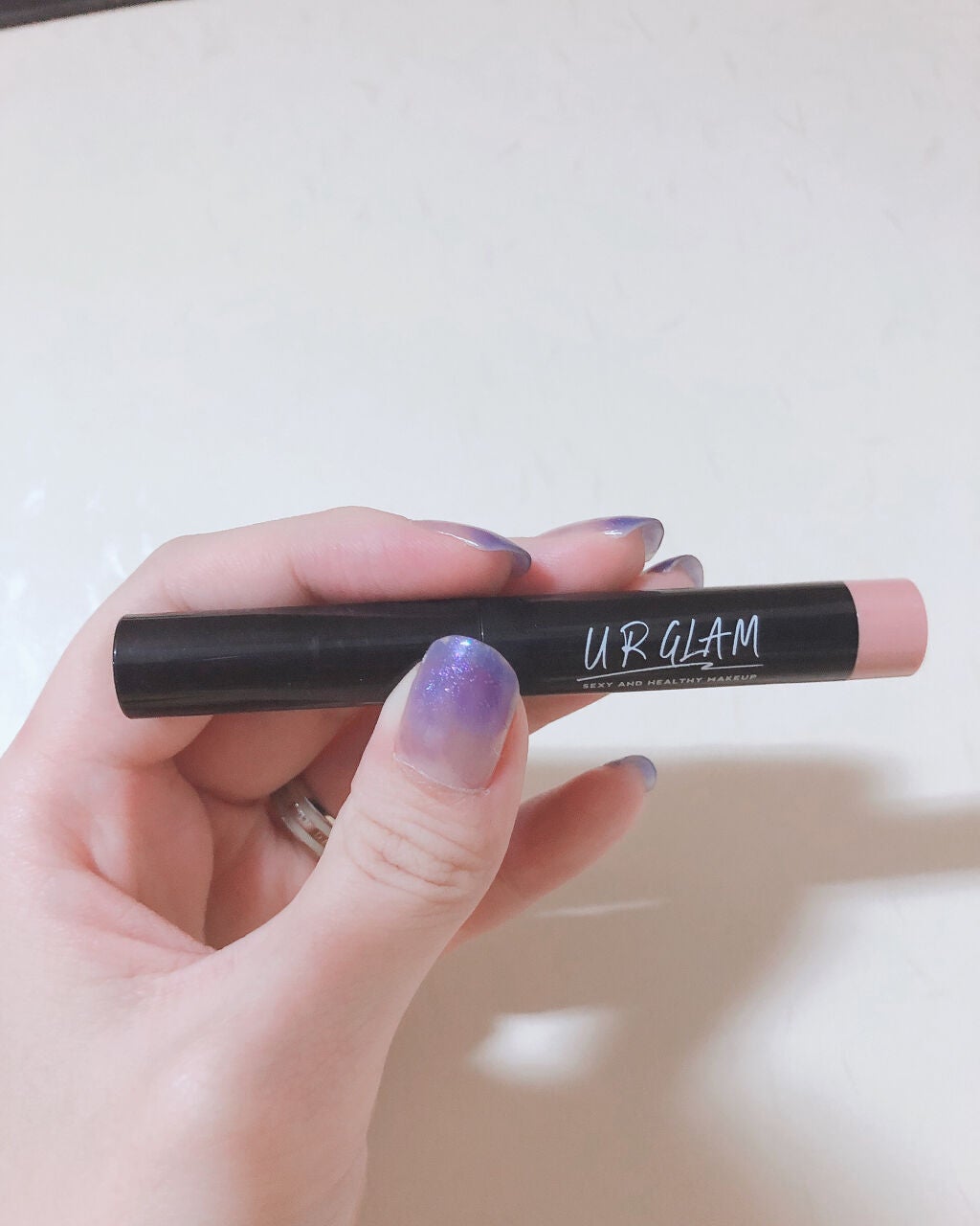 UR GLAM EYESHADOW STICK/U R GLAM/スティックアイシャドウを使ったクチコミ(1枚目)