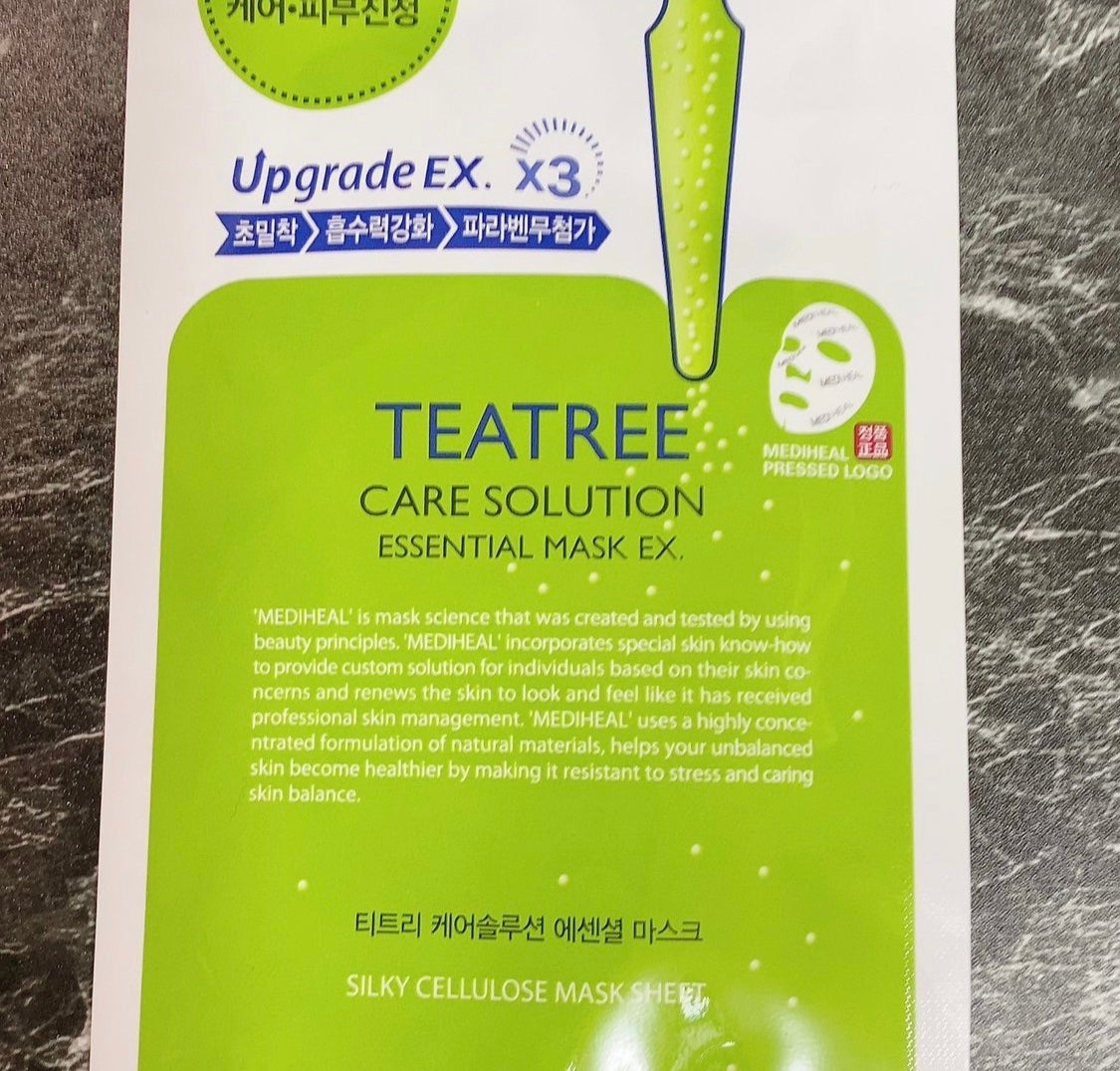 ティーツリーケア ソリューション エッセンシャルマスクEX/MEDIHEAL/シートマスク・パックを使ったクチコミ(1枚目)