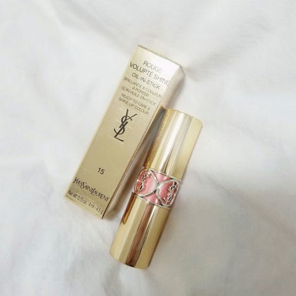 ルージュ ヴォリュプテ シャイン/YVES SAINT LAURENT BEAUTE/口紅を使ったクチコミ(1枚目)