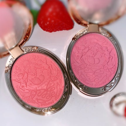 ストロベリーロココ アイシャドウパレット/FlowerKnows/アイシャドウパレットを使ったクチコミ(6枚目)