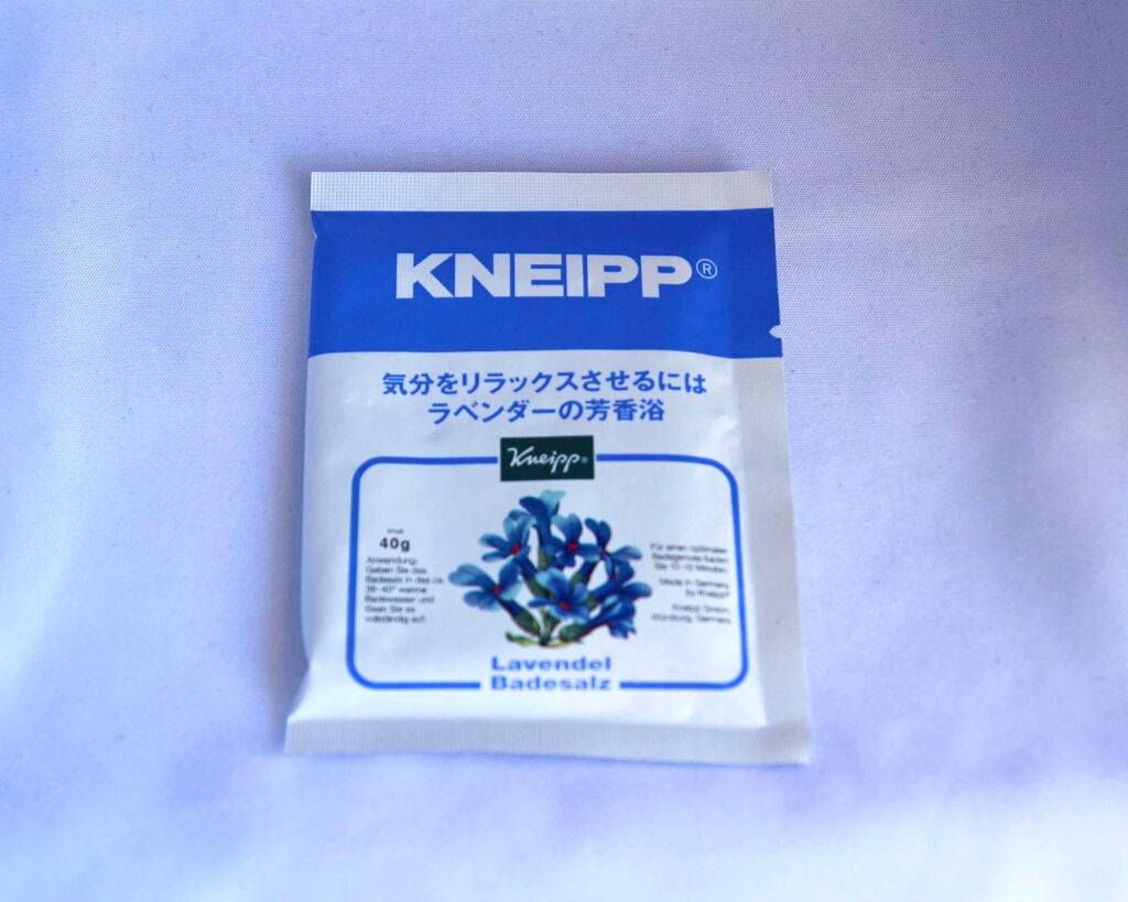 クナイプ バスソルト ラベンダーの香り/クナイプ/無機塩系入浴剤を使ったクチコミ(1枚目)