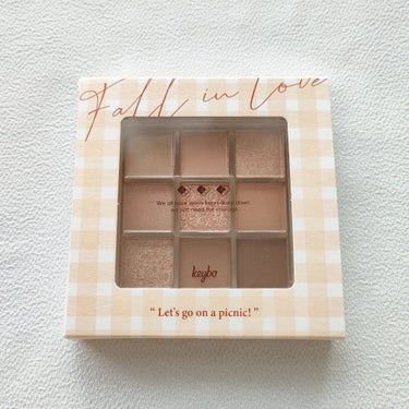 KEYBO FALL IN LOVE SHADOW PALETTE/keybo/アイシャドウパレットを使ったクチコミ（1枚目）