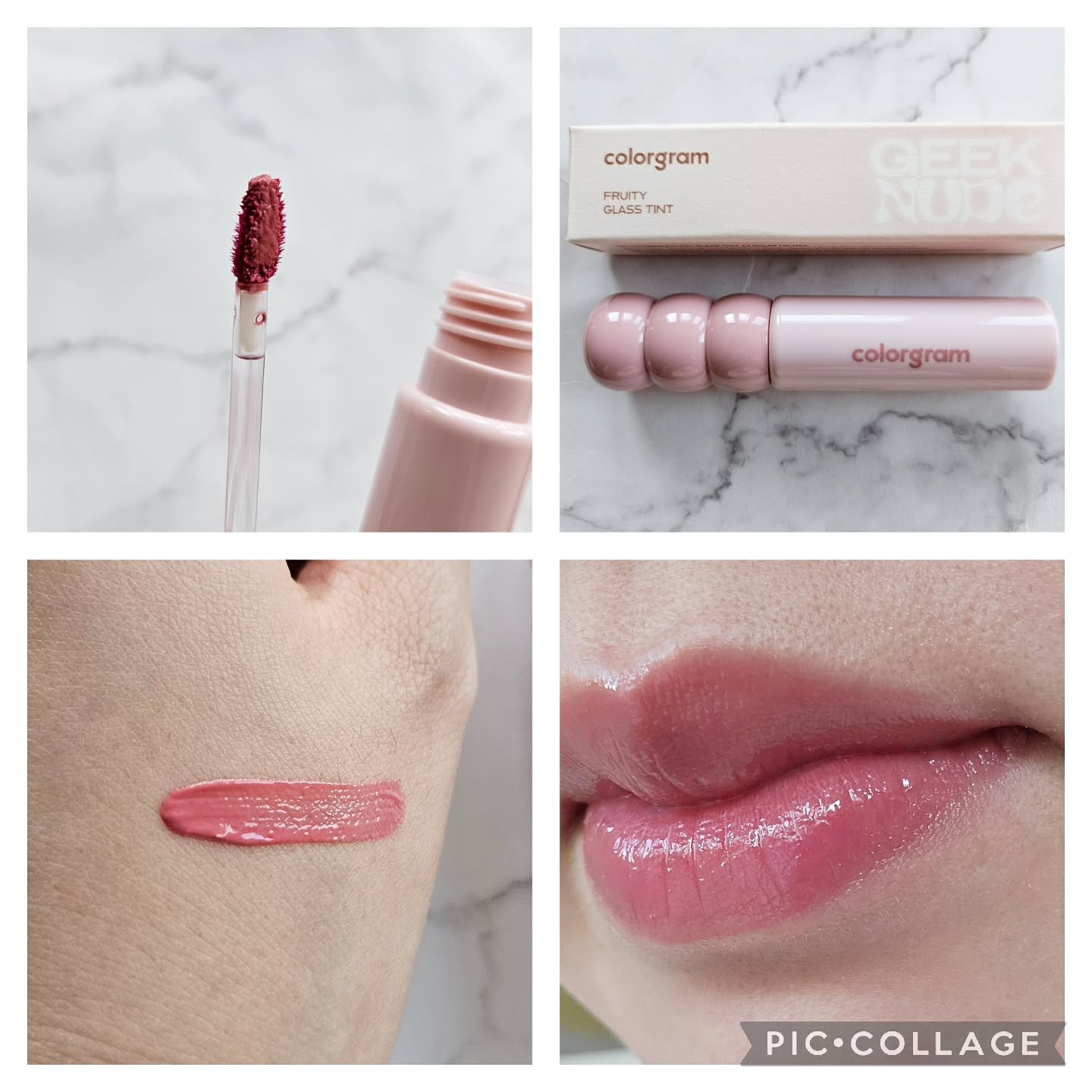 タンフルグラスティント/Colorgram/リップティントを使ったクチコミ（2枚目）