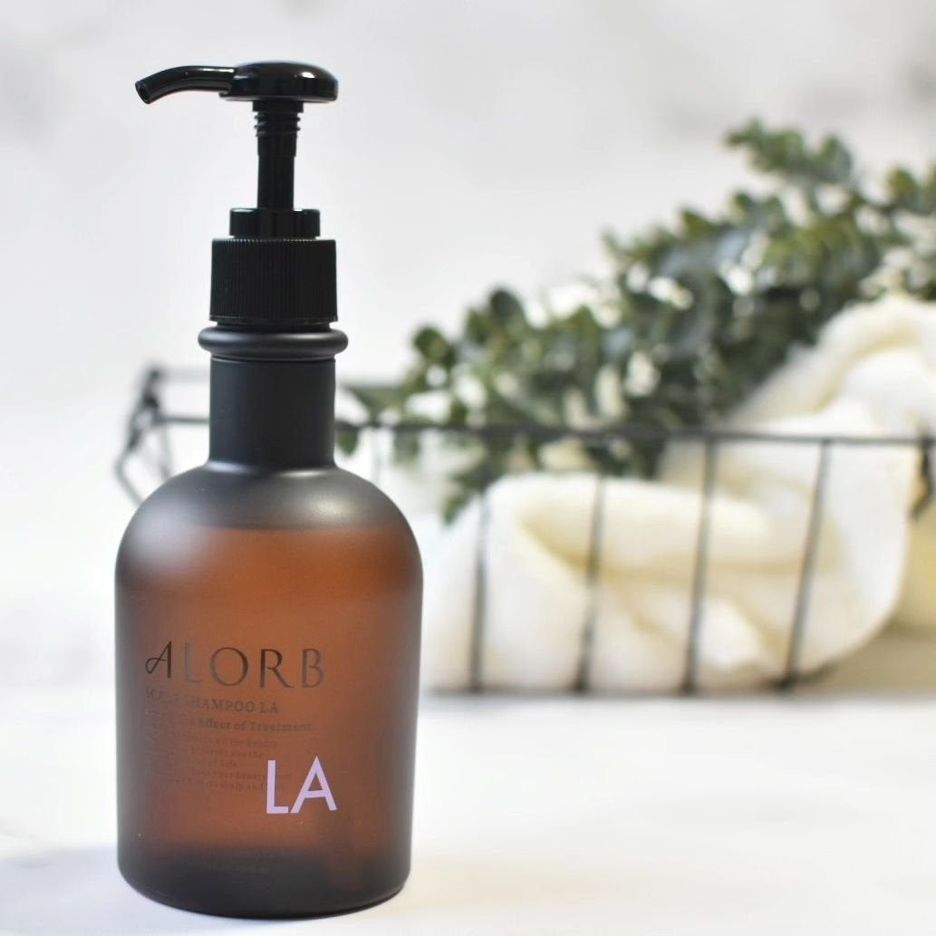 スキャルプシャンプーLA/トリートメントLA/ALORB/サロンシャンプーを使ったクチコミ(2枚目)