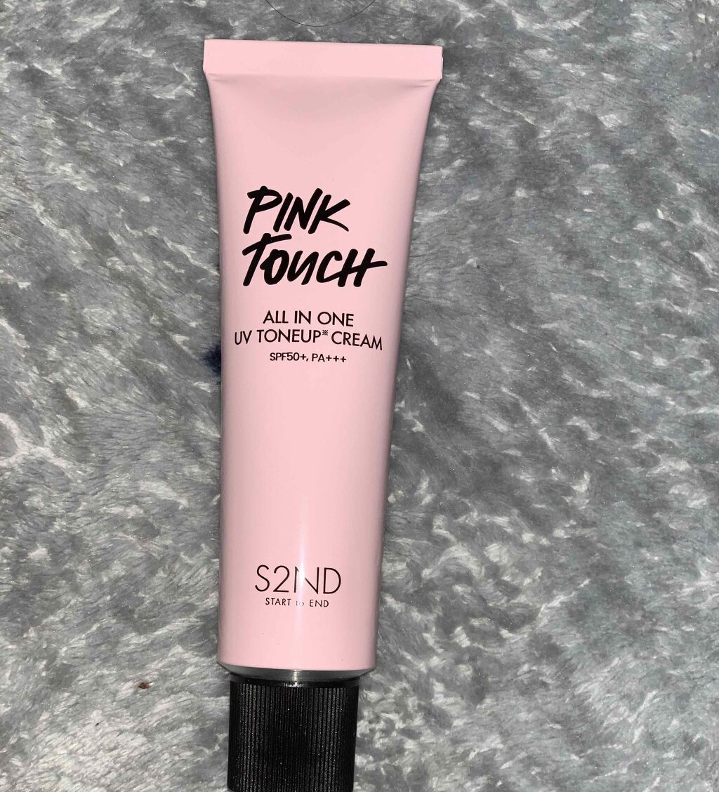 ピンクタッチ UVトーンアップクリーム/S2ND/化粧下地を使ったクチコミ（1枚目）