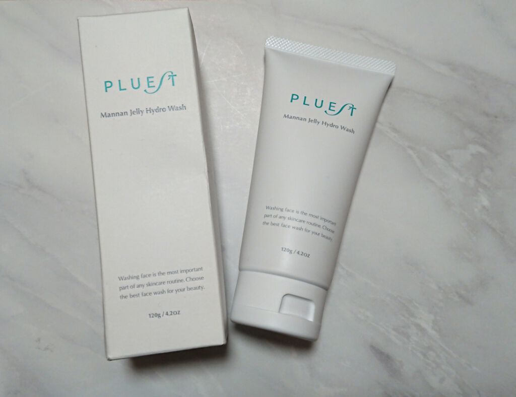 マンナンジェリーハイドロウォッシュ/PLUEST/洗顔料を使ったクチコミ(1枚目)