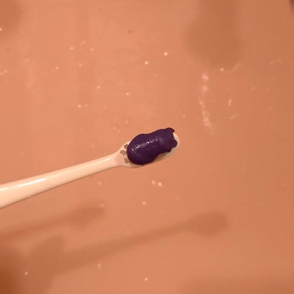 ホワイトパープル歯みがき ピーチフローラルミントの香り/EUTHYMOL/歯磨き粉を使ったクチコミ(5枚目)