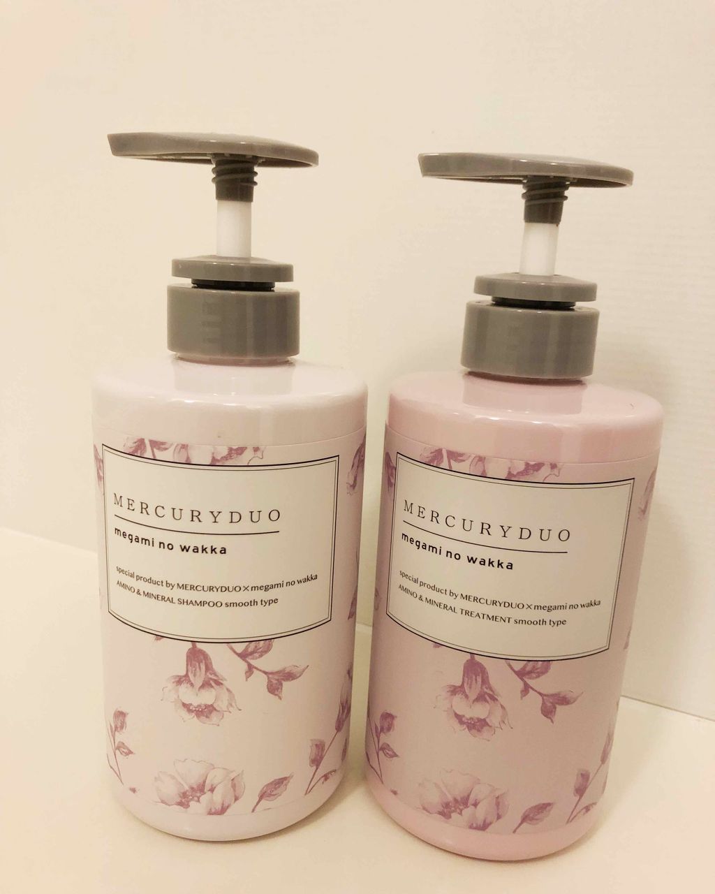MERCURYDUO シャンプー【スムース】・トリートメント【スムース】/R&/市販シャンプーを使ったクチコミ（1枚目）