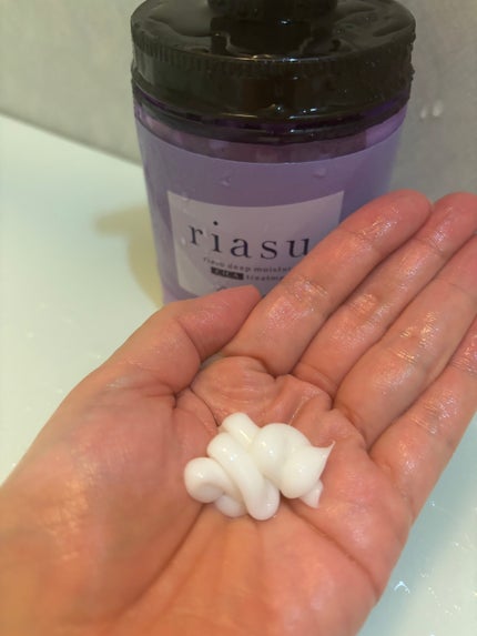 リアス ディープ モイスチャー シカ シャンプー/トリートメント/riasu/市販シャンプーを使ったクチコミ(2枚目)