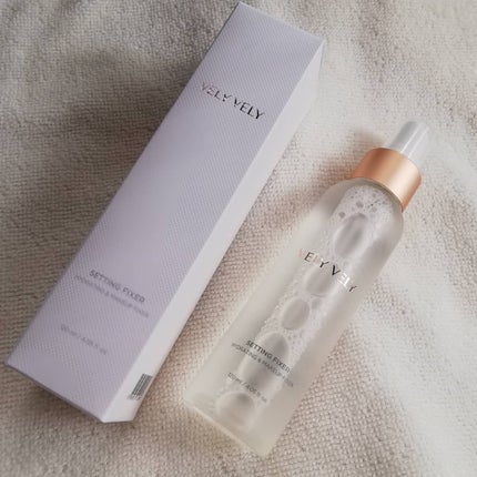 セッティングフィクサー/VELY VELY/フィックスミストを使ったクチコミ(1枚目)