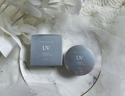 ミネラルUVファンデーション(ケース・パフ付)/ヴァントルテ/パウダーファンデーションを使ったクチコミ(7枚目)