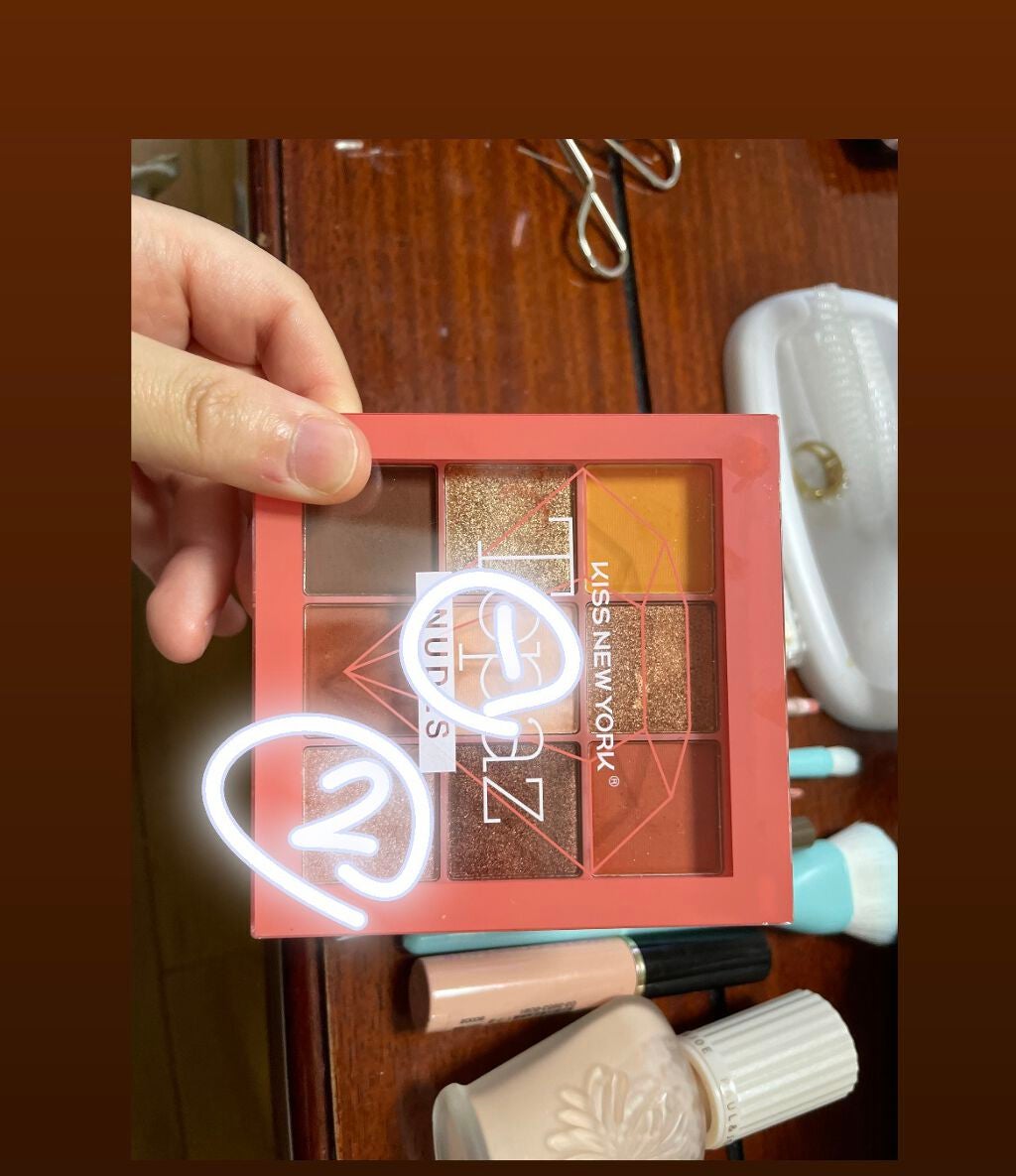 ジュエリーパレット/KISS NEW YORK/アイシャドウパレットを使ったクチコミ(1枚目)