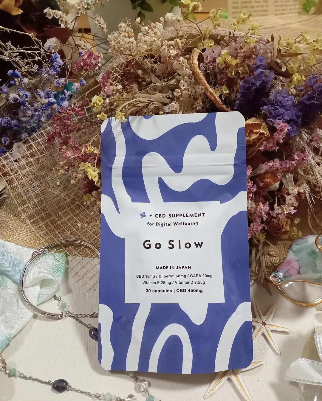 CBDサプリメント for デジタルウェルビーイング/Go Slow/健康サプリメントを使ったクチコミ(3枚目)