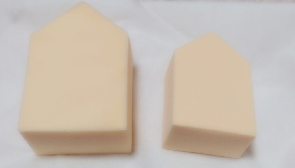 ジェリータッチスポンジ ハウス型/ロージーローザ/パフ・スポンジを使ったクチコミ(3枚目)