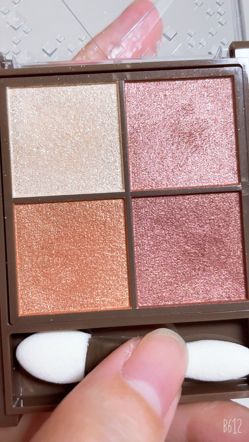 ニュアンスオンアイシャドウ/CEZANNE/アイシャドウパレットを使ったクチコミ（2枚目）