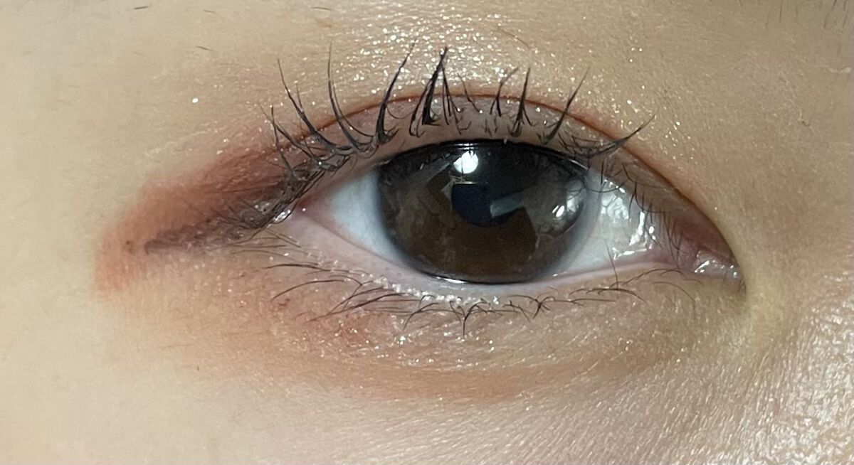 シングルカラーアイシャドウ/CEZANNE/単色アイシャドウを使ったクチコミ（2枚目）