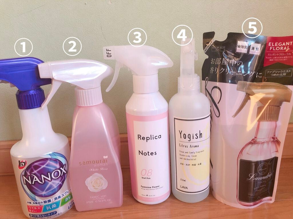 ファブリックミスト エレガントフローラル/ランドリン/ファブリックミストを使ったクチコミ(1枚目)