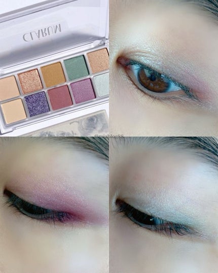 ファーストバードアイシャドウパレット/CLARUM/アイシャドウパレットを使ったクチコミ(4枚目)