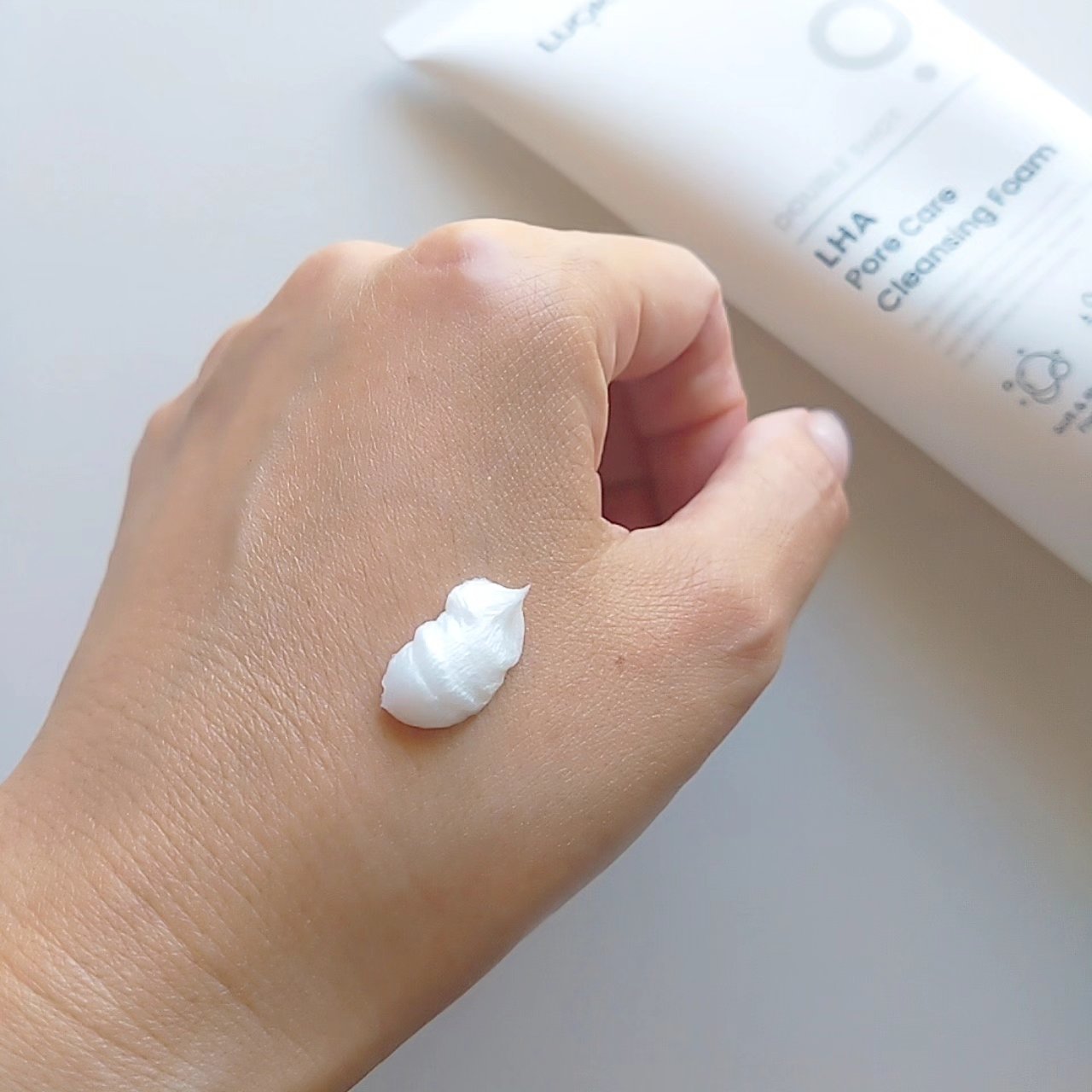 ダブルショットLHA毛穴ケアクレンジングフォーム /LUOKI/クレンジングクリームを使ったクチコミ（2枚目）