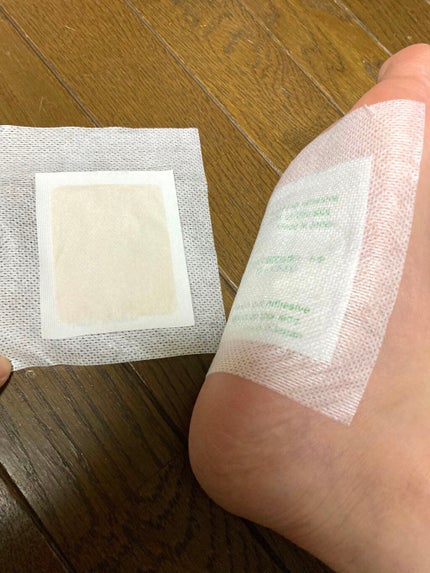 足裏リリースパック樹液シート/コジット/レッグ・フットケアを使ったクチコミ(3枚目)