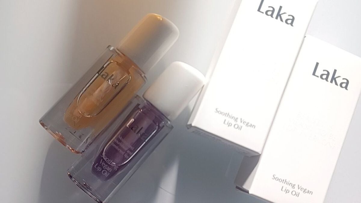 スージングヴィーガンリップオイル/Laka/リップオイルを使ったクチコミ(1枚目)
