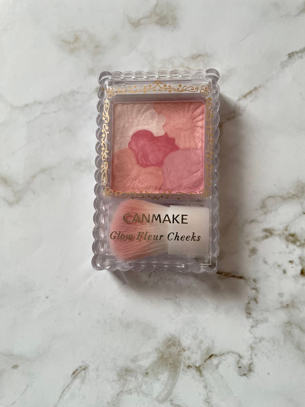 グロウフルールチークス/キャンメイク/パウダーチークを使ったクチコミ(3枚目)