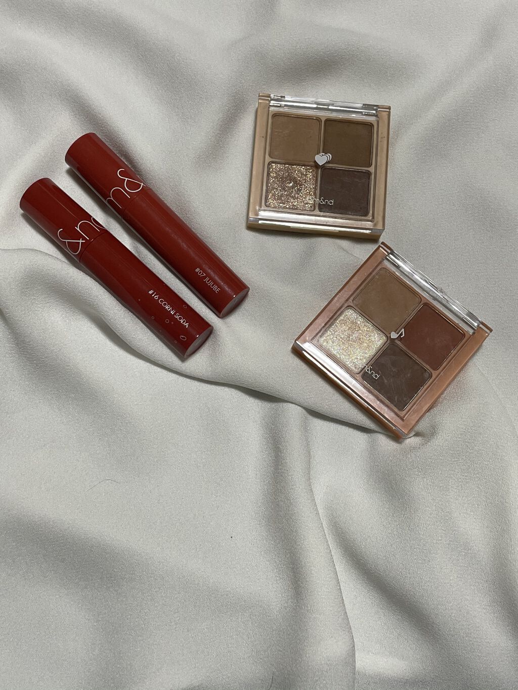 ジューシーラスティングティント/rom&nd/リップティントを使ったクチコミ（1枚目）