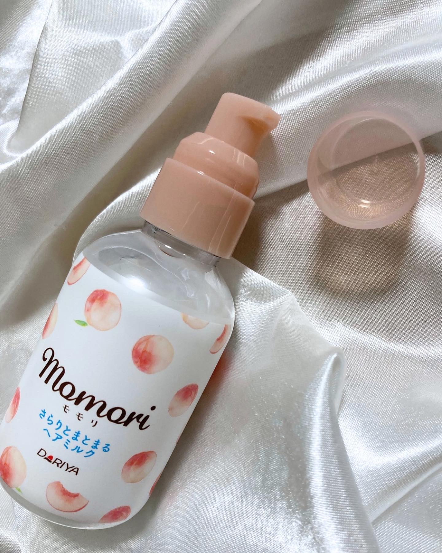 さらりとまとまるヘアミルク/モモリ/ヘアミルクを使ったクチコミ（2枚目）