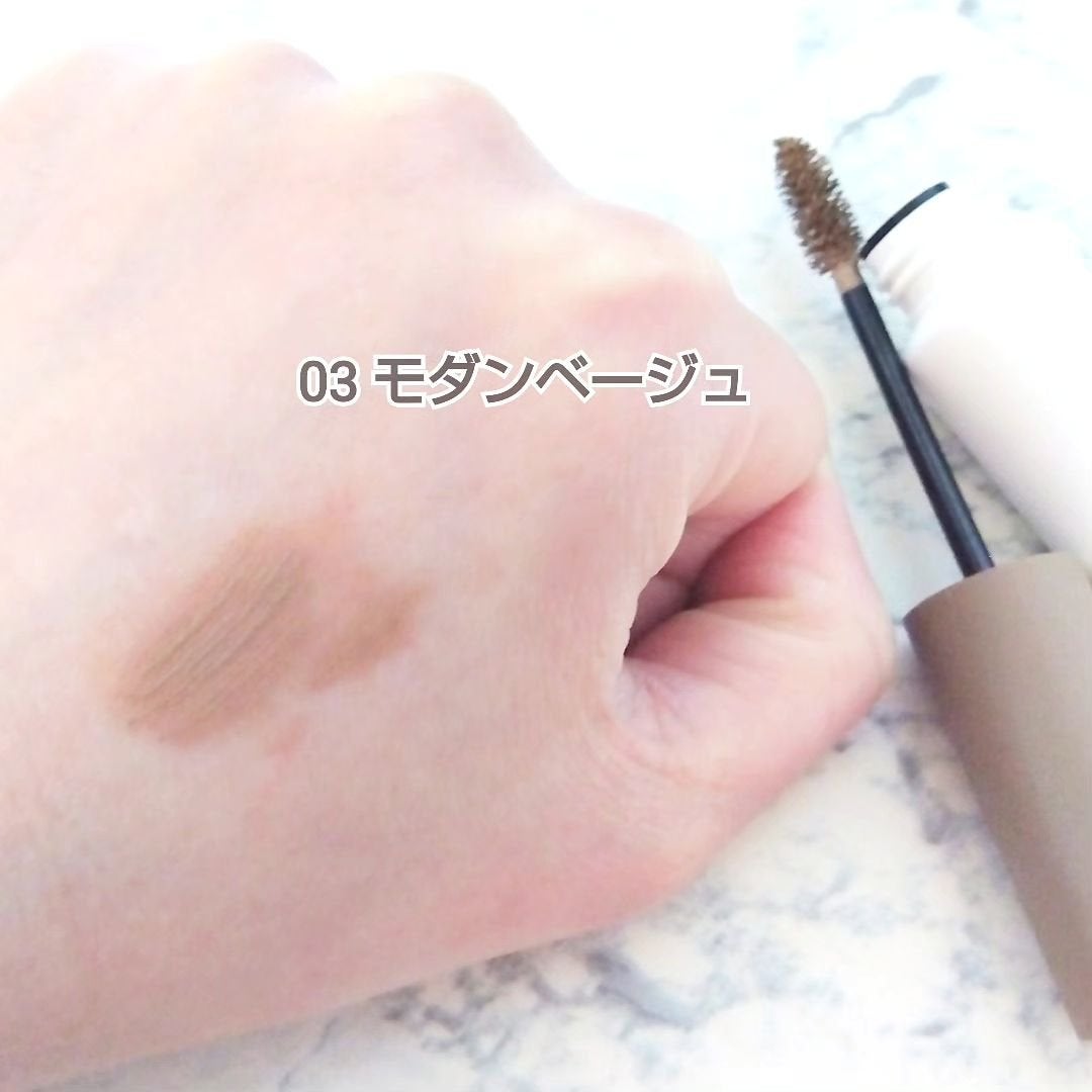 ハンオールブロウカラ/rom&nd/眉マスカラを使ったクチコミ(6枚目)