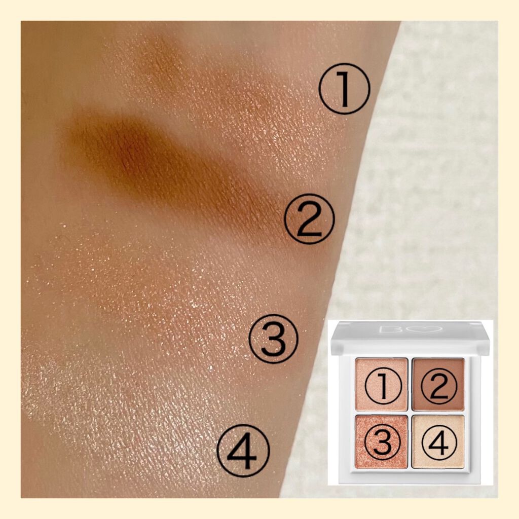 THE アイパレR/b idol/アイシャドウパレットを使ったクチコミ(2枚目)