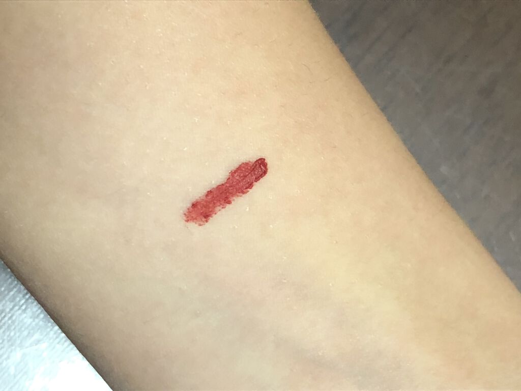 ゼロベルベットティント 02 ジョイフル(JOYFUL)/rom&nd/リップティントを使ったクチコミ（2枚目）