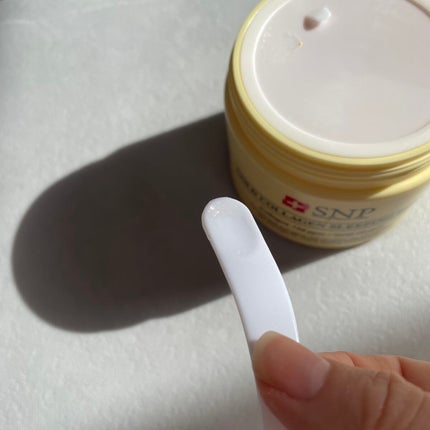 SNP ゴールド コラーゲン スリーピング パック/SNP/シートマスク・パックを使ったクチコミ(3枚目)