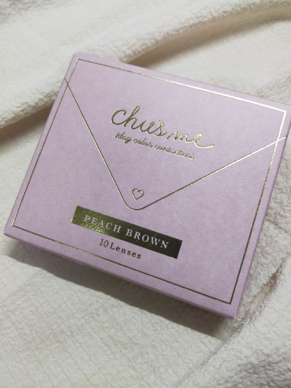 Chu's me 1day/Chu's me/ワンデー（１DAY）カラコンを使ったクチコミ（1枚目）