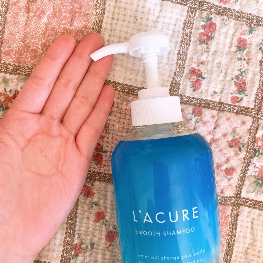 スムースシャンプー／スムーストリートメント/L'ACURE/市販シャンプーを使ったクチコミ（2枚目）