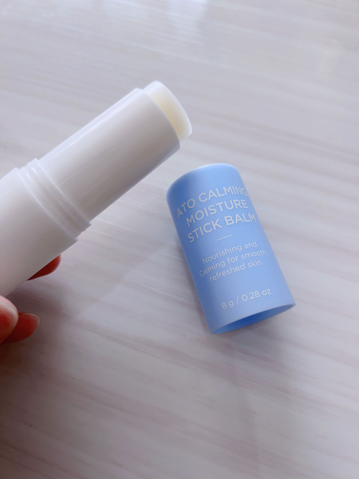 アトカミング保湿スティックバーム/VELY VELY/フェイスバームを使ったクチコミ（2枚目）