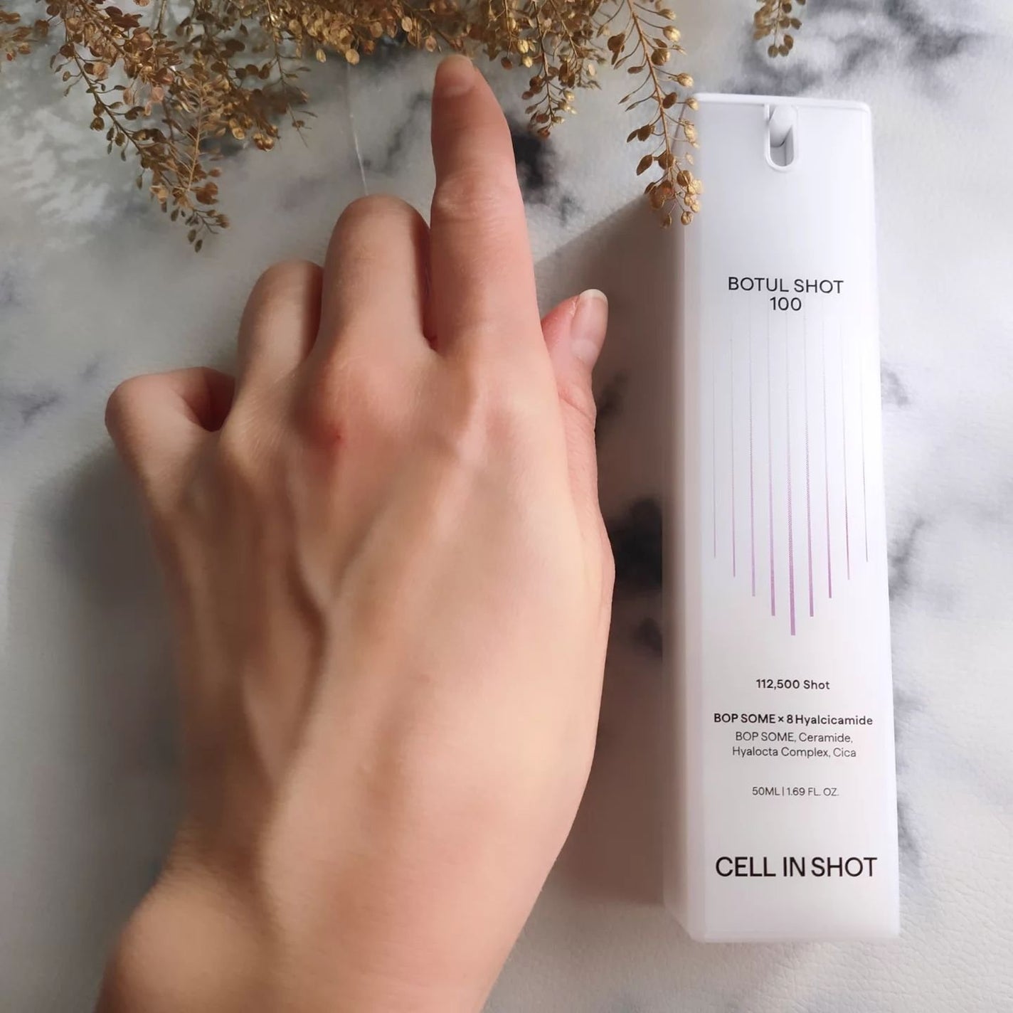 ボツルショット100/CELLINSHOT/ブースター・導入液を使ったクチコミ(5枚目)
