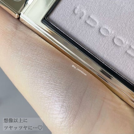 メルティング パウダー ブラッシュ/SUQQU/パウダーチークを使ったクチコミ(4枚目)