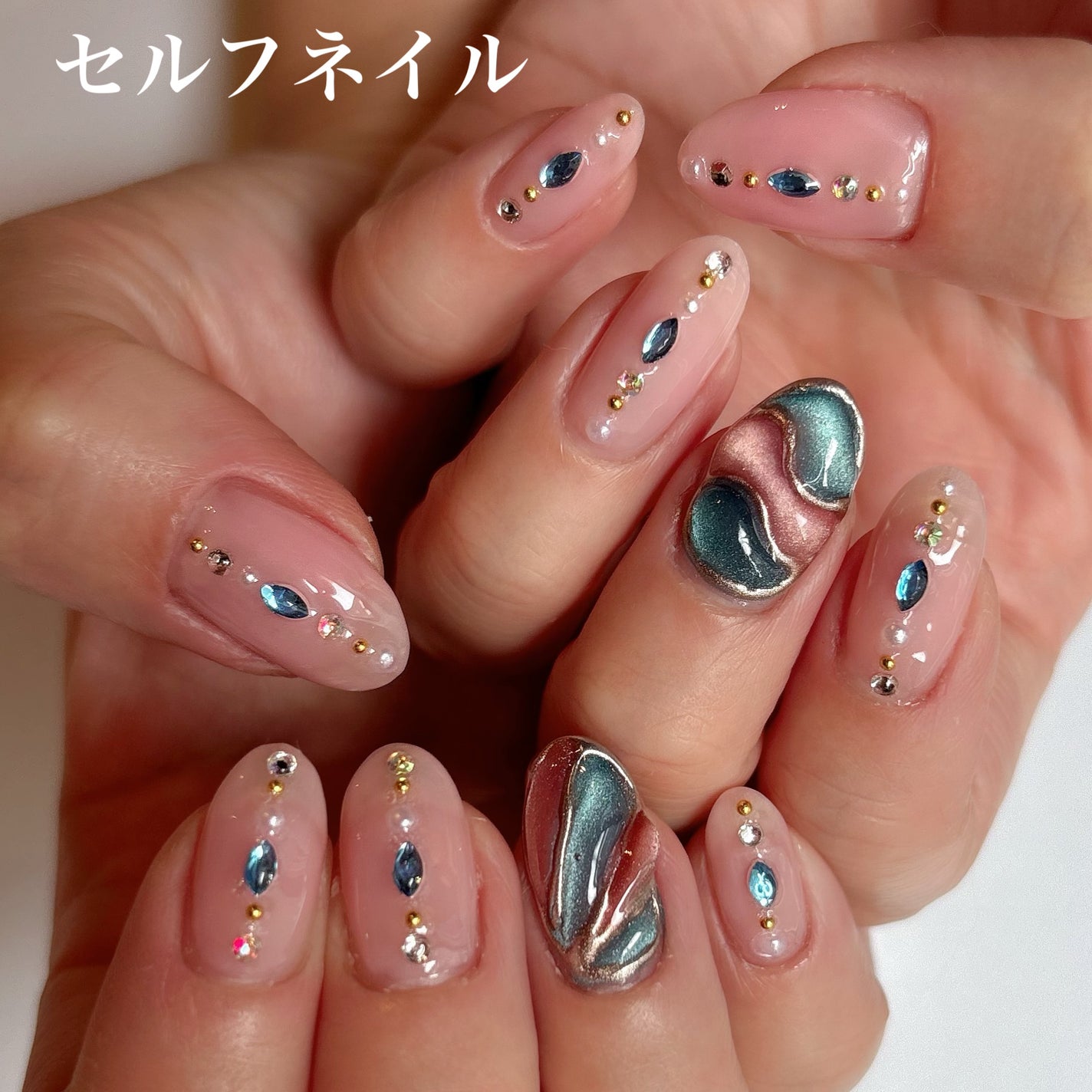 パル カラージェル/キャンドゥ/ジェルネイルを使ったクチコミ(1枚目)