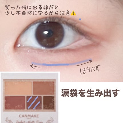 パーフェクトマルチアイズ/キャンメイク/アイシャドウパレットを使ったクチコミ(6枚目)