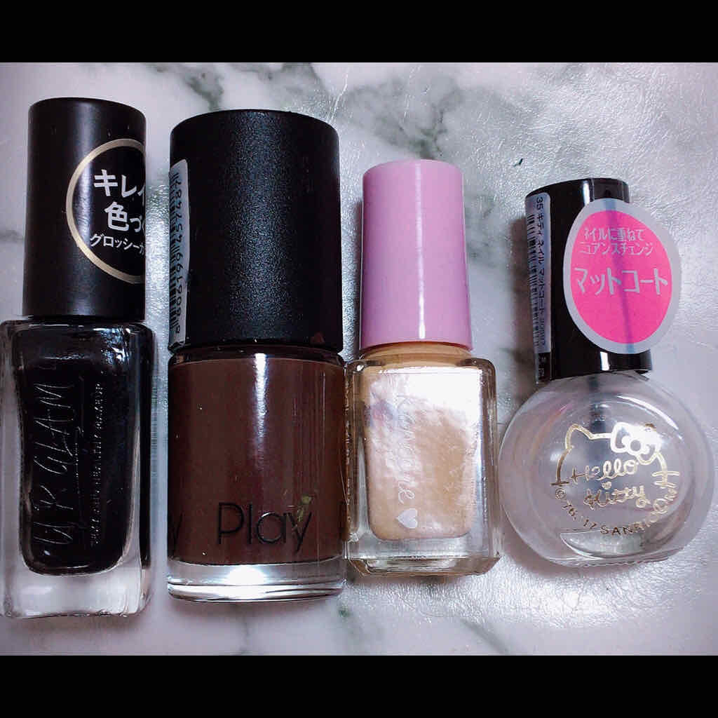 UR GLAM　COLOR NAIL SELECTION マットコート/U R GLAM/マニキュアを使ったクチコミ（3枚目）