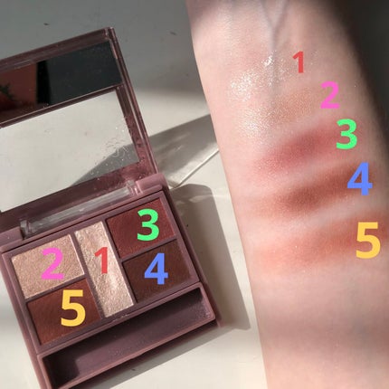 パーフェクトスタイリストアイズ/キャンメイク/アイシャドウパレットを使ったクチコミ(4枚目)