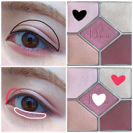 【旧】サンク クルール クチュール/Dior/アイシャドウパレットを使ったクチコミ(2枚目)