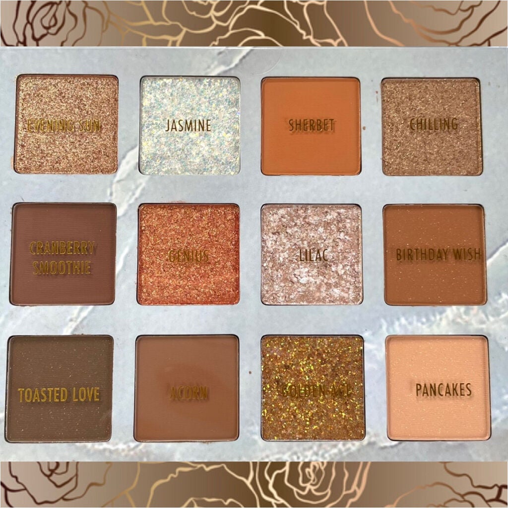 ヴィーナスマーブル12色アイシャドウパレット/Venus Marble/アイシャドウパレットを使ったクチコミ(5枚目)