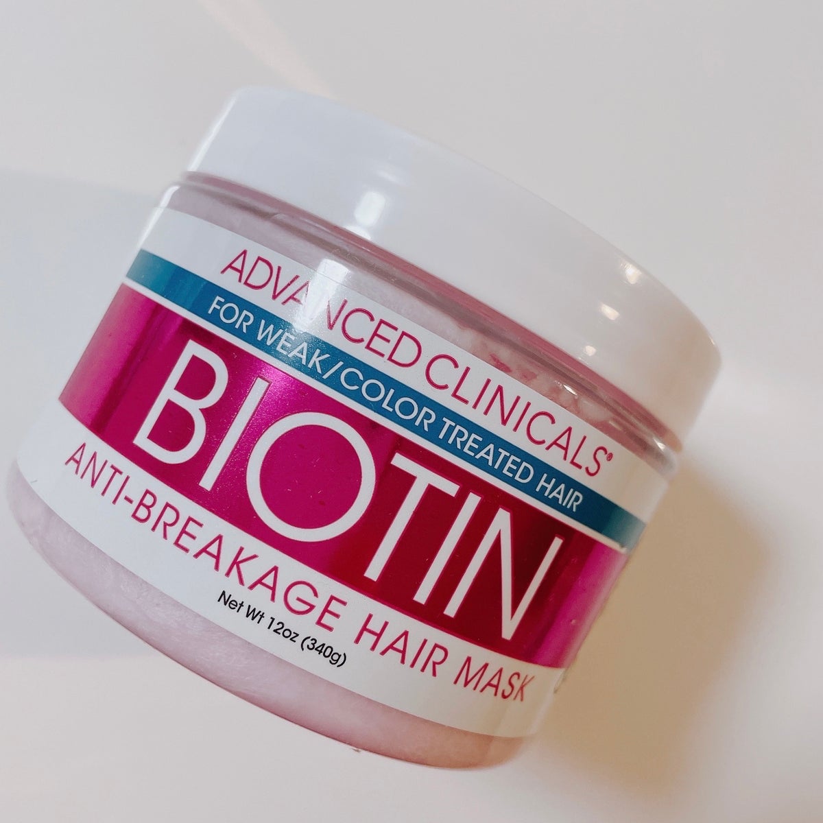 BIOTIN anti-breakage hair mask/ADVANCED CLINICALS/洗い流すヘアトリートメントを使ったクチコミ（1枚目）