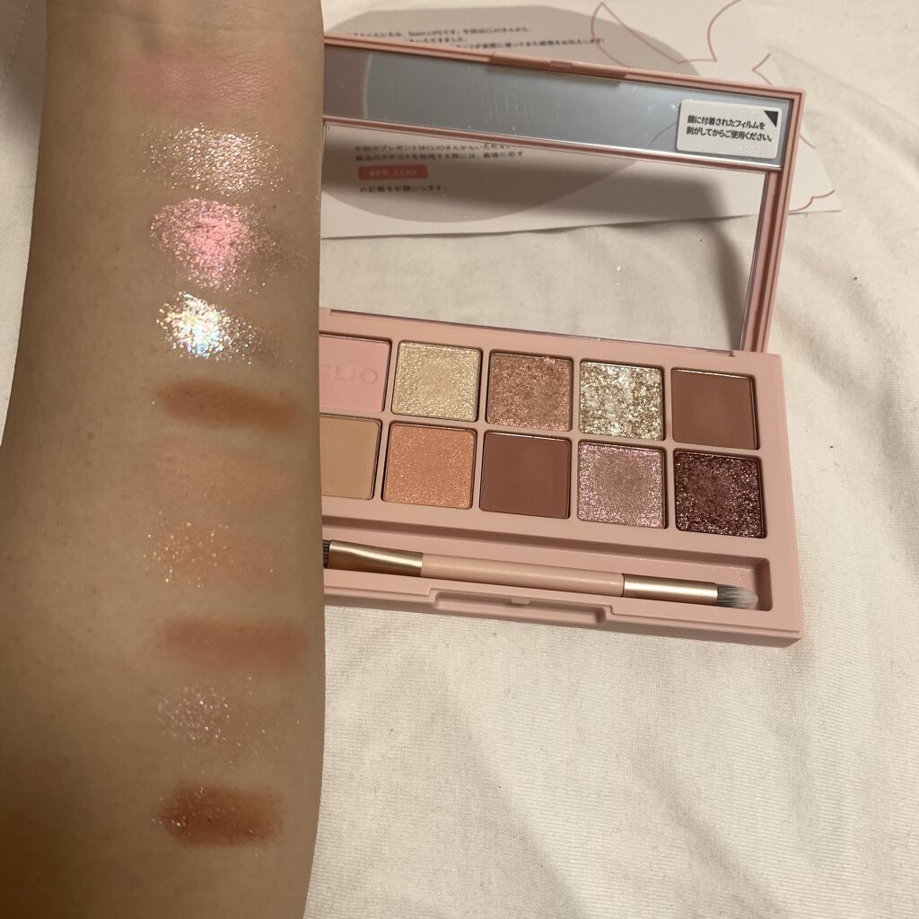 プロ アイ パレット/CLIO/アイシャドウパレットを使ったクチコミ（2枚目）