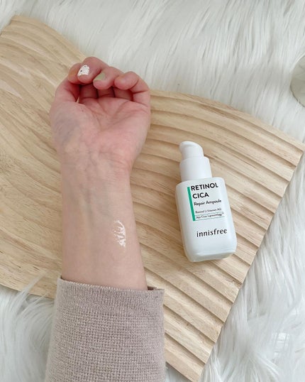 レチノール シカ リペア セラム/innisfree/美容液を使ったクチコミ(3枚目)
