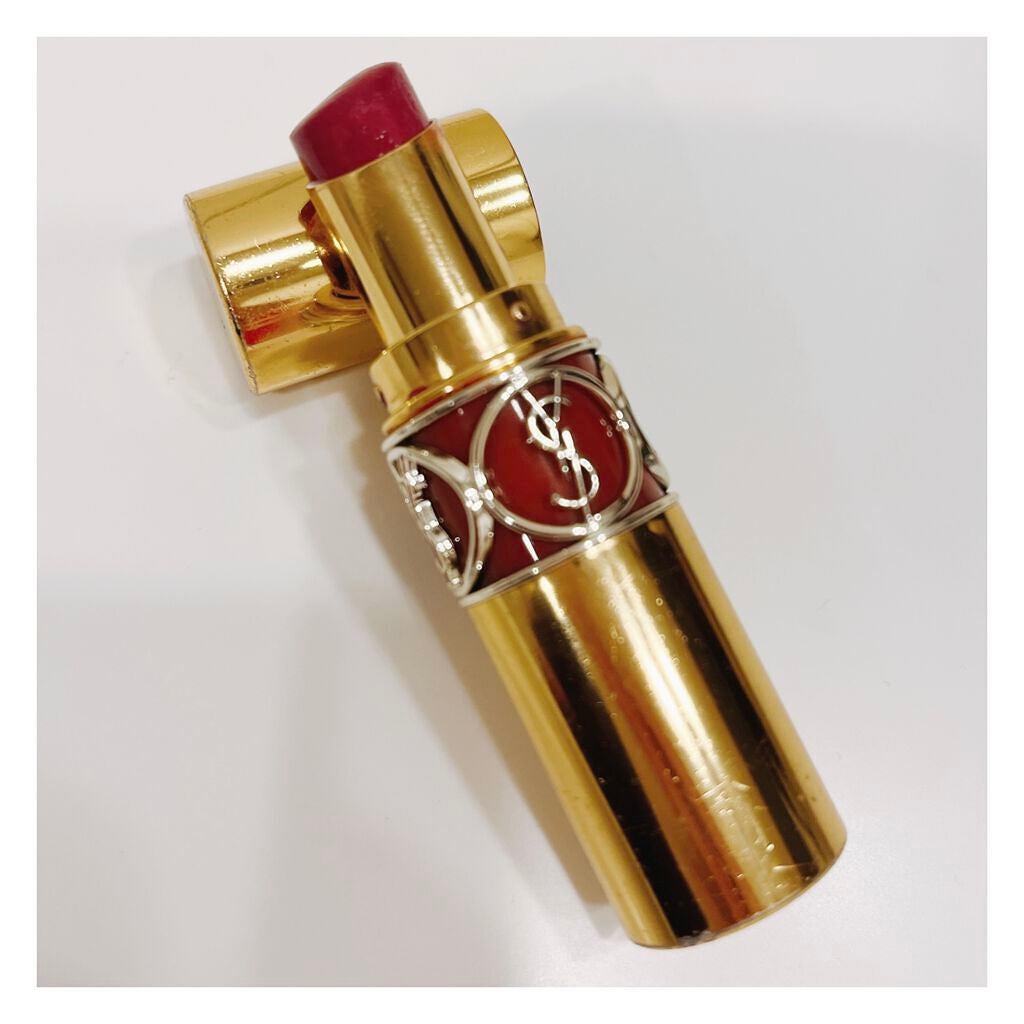 ルージュ ヴォリュプテ シャイン/YVES SAINT LAURENT BEAUTE/口紅を使ったクチコミ(1枚目)