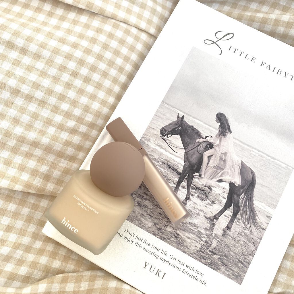 セカンドスキンファンデーション/hince/リキッドファンデーションを使ったクチコミ（3枚目）