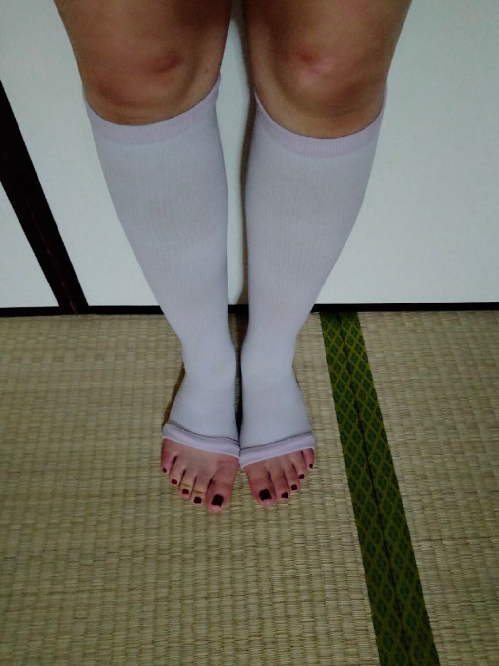 着圧ソックス/DAISO/着圧ソックス・レギンスを使ったクチコミ(4枚目)