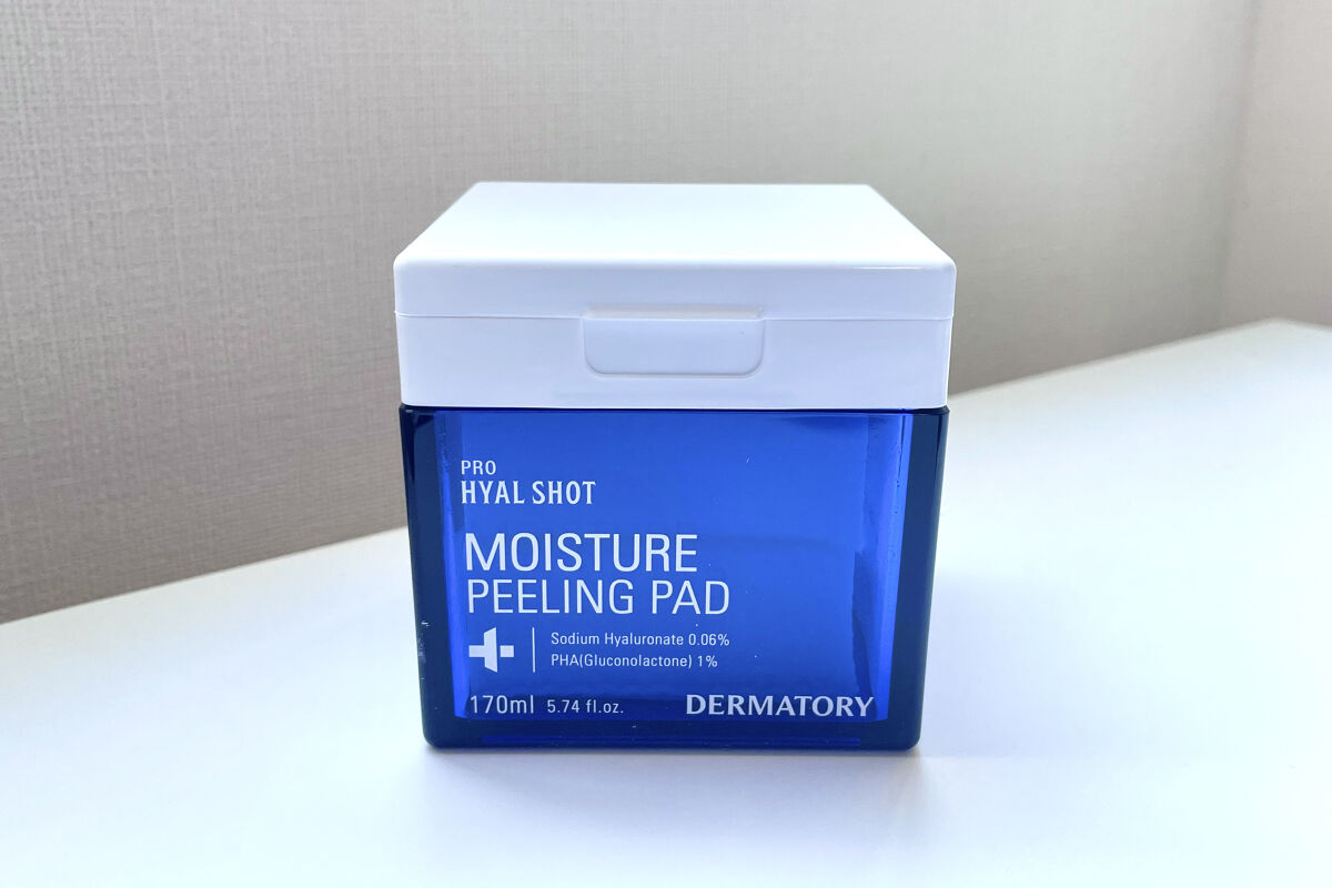 プロヒアルショット モイスチャーピーリングパッド/Dermatory/トナーパッドを使ったクチコミ（3枚目）